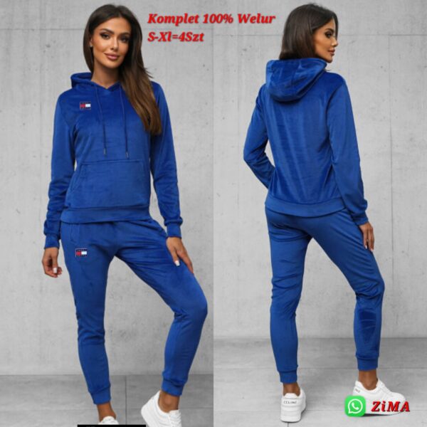 Komplet welur damski (S-XL/4kompletów)